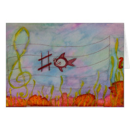 "C-Shark"-muziekkaart.