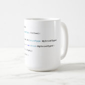 C Sharp Programmers Coffee Mok (Voorkant rechts)
