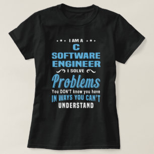 C Software engineer T-shirt