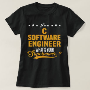 C Software engineer T-shirt
