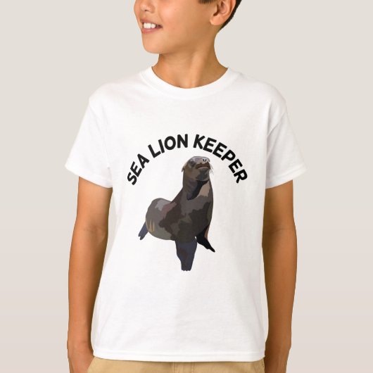 C staat voor California Sealion Keeper T-shirt (Voorkant)