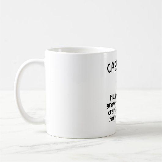 C staat voor Cassowary Koffiemok (Links)