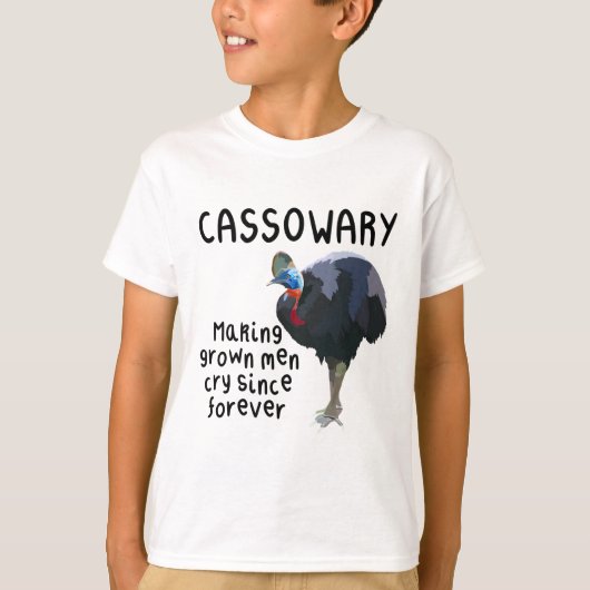 C staat voor Cassowary T-shirt (Voorkant)