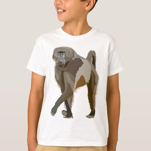 C staat voor Chacma Baboon T-shirt (Voorkant)
