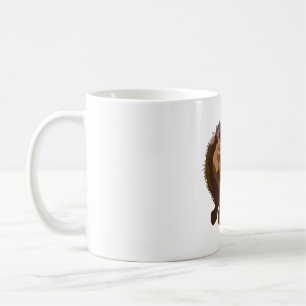 C staat voor Collared Brown Lemur Koffiemok