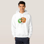 C staat voor Cookie Alphabet Letter Chocolate Chip Hoodie (Voorkant volledig)