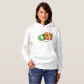C staat voor Cookie Alphabet Letter Chocolate Chip Hoodie (Voorkant volledig)