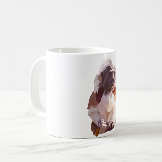 C staat voor Cottontop Tamarin Koffiemok (Voorkant links)