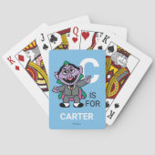 C staat voor Count von Count | Speelkaarten (Achterkant)