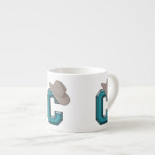 C staat voor Cowboy Espresso Kop (Voorkant rechts)