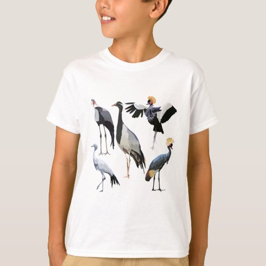 C staat voor Crane T-shirt (Voorkant)