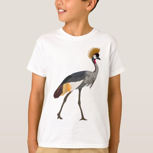 C staat voor Crowned Crane T-shirt (Voorkant)