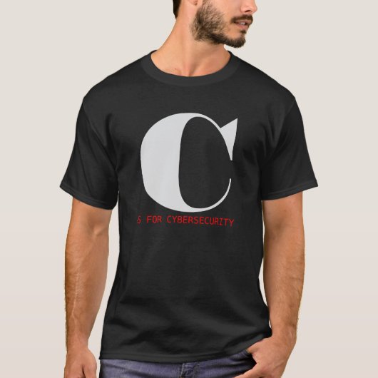 C staat voor Cybersecurity T-shirt (Voorkant)