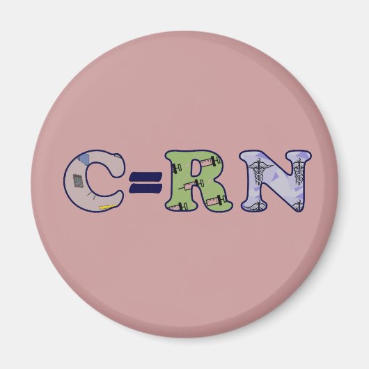 C Student Verpleegkundige Magneet (Voorkant)