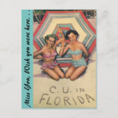 C. U. in FLORIDA Briefkaart (Voorkant)