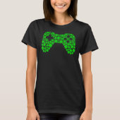 C Videospelcontrollers St Patrick's Day Boys Gam T-shirt (Voorkant)