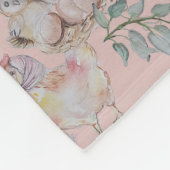 C Voor Cluck baby fleece deken (Hoek)