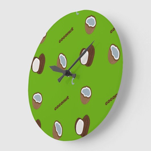C voor kokosgroen grote klok (Hoek)