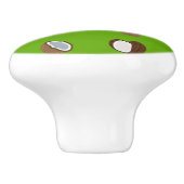 C voor kokosgroen keramische knop (Zijkant)