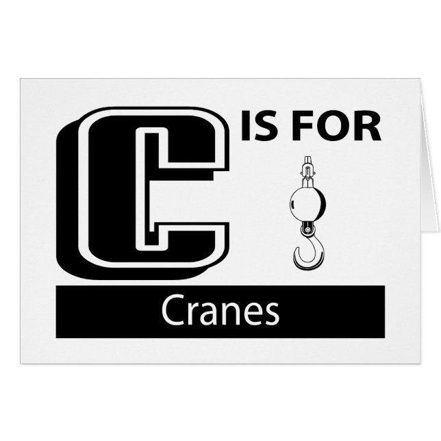C = voor kranen (Voorkant Horizontaal)