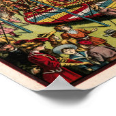 C.W. Parker Steam Riding Gallery Poster (Hoek)