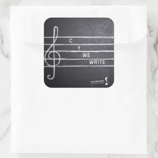 C Y We Write Sticker (Tas)