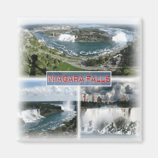 CA0025 Amerika, Canada, Ontario, Koelkast Magneet (Voorkant)