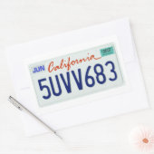 CA2007 RECHTHOEKIGE STICKER (Envelop)