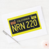 CA66 RECHTHOEKIGE STICKER (Envelop)