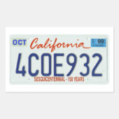 CA99 RECHTHOEKIGE STICKER (Voorkant)