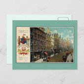  ca 1900 Birmingham Corporation Street Briefkaart (Voorkant / Achterkant)