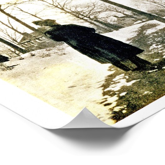 Ca. 1900 Highland Short Hills NJ Panorama Poster (Hoek)