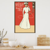 ca. 1900 Italiaanse Mode voor dames Poster (Keuken)