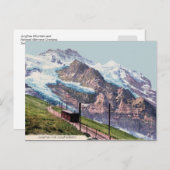 ca. 1900 Jungfrau Mountain Railroad Briefkaart (Voorkant / Achterkant)