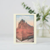 ca 1915 Waldorf Astoria Hotel Briefkaart (Staand voorkant)