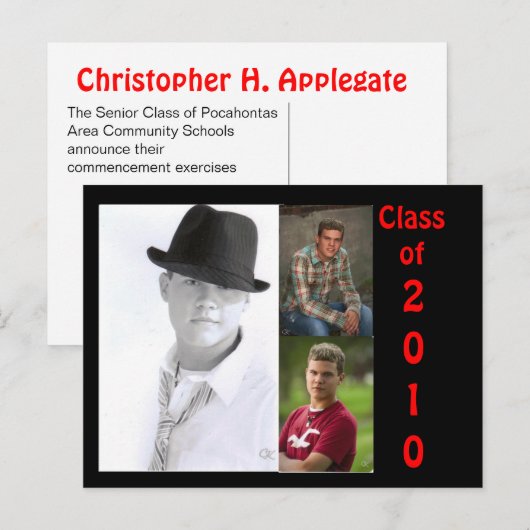 CA Afstuderen 2010 - Sjabloon 1 (Voorkant / Achterkant)