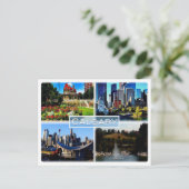 CA Alberta - Calgary - Garden of Blue Blood - Briefkaart (Staand voorkant)