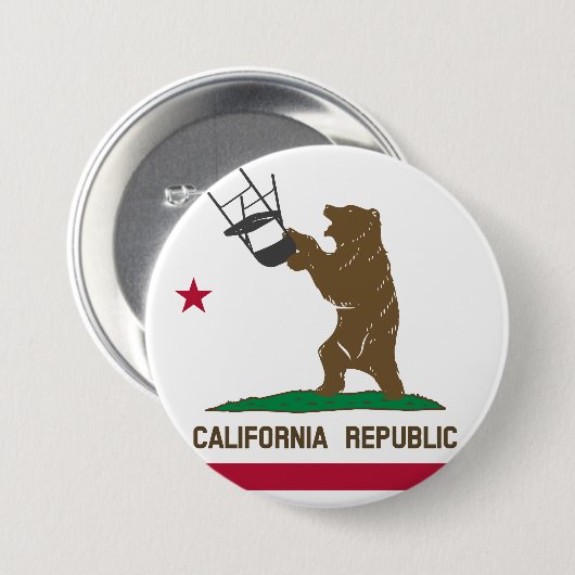 CA Beer Stoel Ronde Button 7,6 Cm (Voorkant /achterkant)