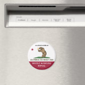 CA Belastingopstand 2009 Vlag magneet (Insitu (Vaatwasser))