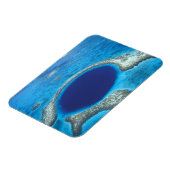CA, Belize. Luchtbeeld van Blue Hole (diameter Magneet (Linkerzijde)