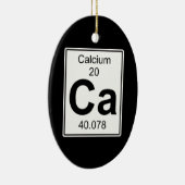 Ca - Calcium Keramisch Ornament (Rechts)