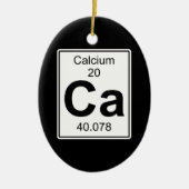 Ca - Calcium Keramisch Ornament (Voorkant)