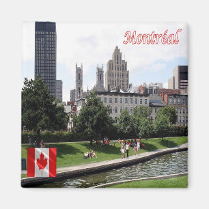 CA - Canada - Montreal - Panorama Magneet