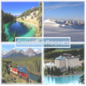CA Canadian Rockies - Valley of Five Lakes - Sticker (Voorkant)