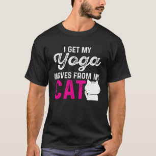 Ca Cat Yoga Posities voor Yogi of Cat Lady T-shirt