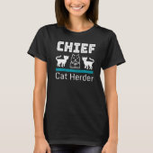 CA Chief Cat Herder T-shirt (Voorkant)