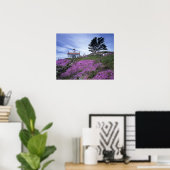 CA, Crescent City, Battery Point vuurtoren met Poster (Thuiskantoor)