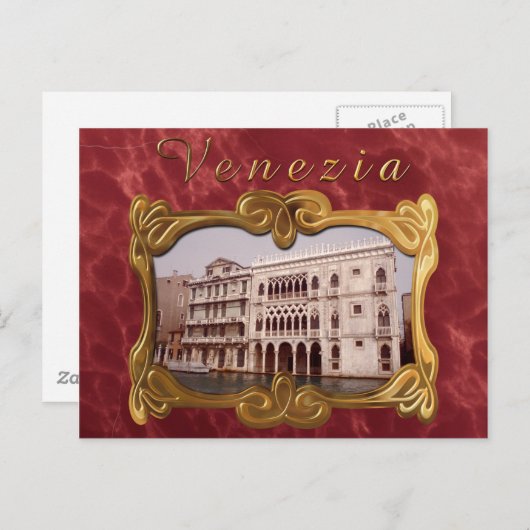 Ca' D'Oro Briefkaart (Voorkant / Achterkant)