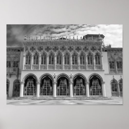 Ca' D'Zan Ringling Mansion Sarasota Florida Poster (Voorkant)