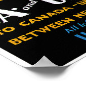 CA- en Unielijnen - scheepsreclame Poster (Hoek)